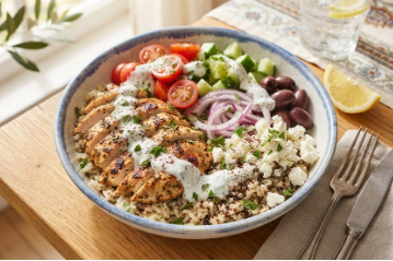 Greek Chicken Bowls