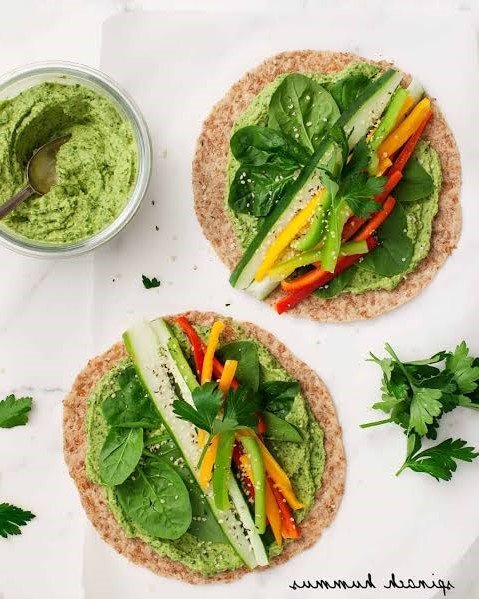 Hummus and Veggie Wrap