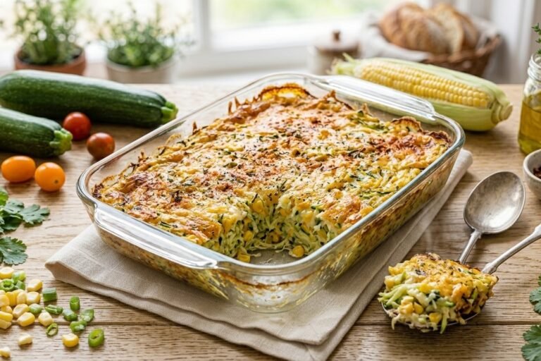 Old-Fashioned Shredded Zucchini Casserole