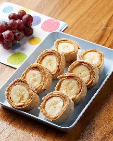 Peanut Butter and Banana Whole-Wheat Wrap