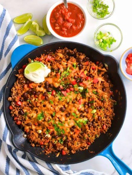 1. Low Carb Taco Skillet