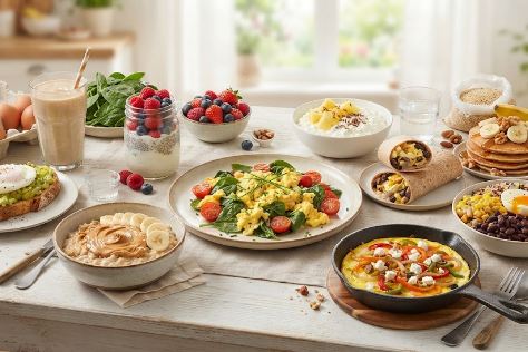 10 High Protein Breakfast Ideas