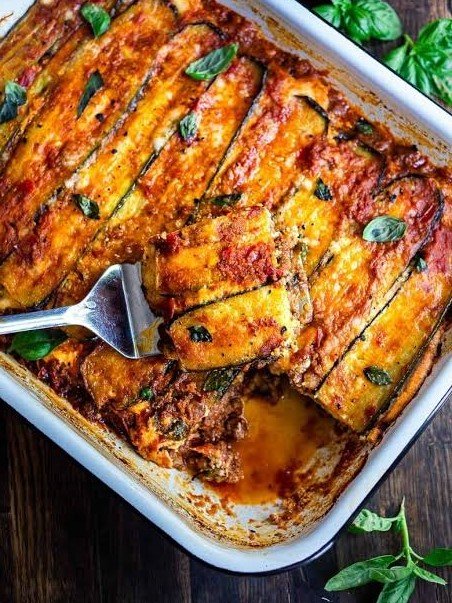 4. Low Carb Zucchini Lasagna