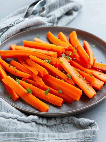 8. Steamed Carrots