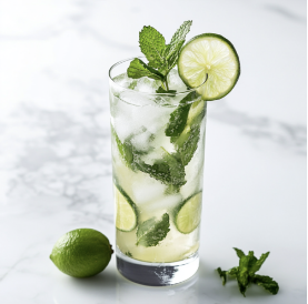 Elderflower Mojito Mocktail