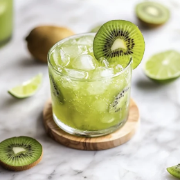 Healthy Kiwi Lime Mocktail