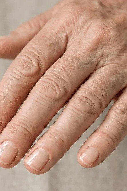Barely-There Sheer Nude Nails, neutral nail ideas for older women