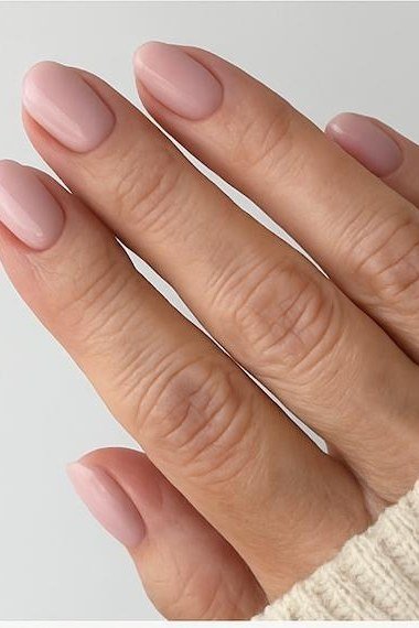 Dusty Rose Nails for women over 60