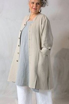 beige cardigan white wide leg pants fall outfit over 50