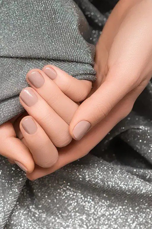 Pink white ombre french gradient - flattering nail design for older women