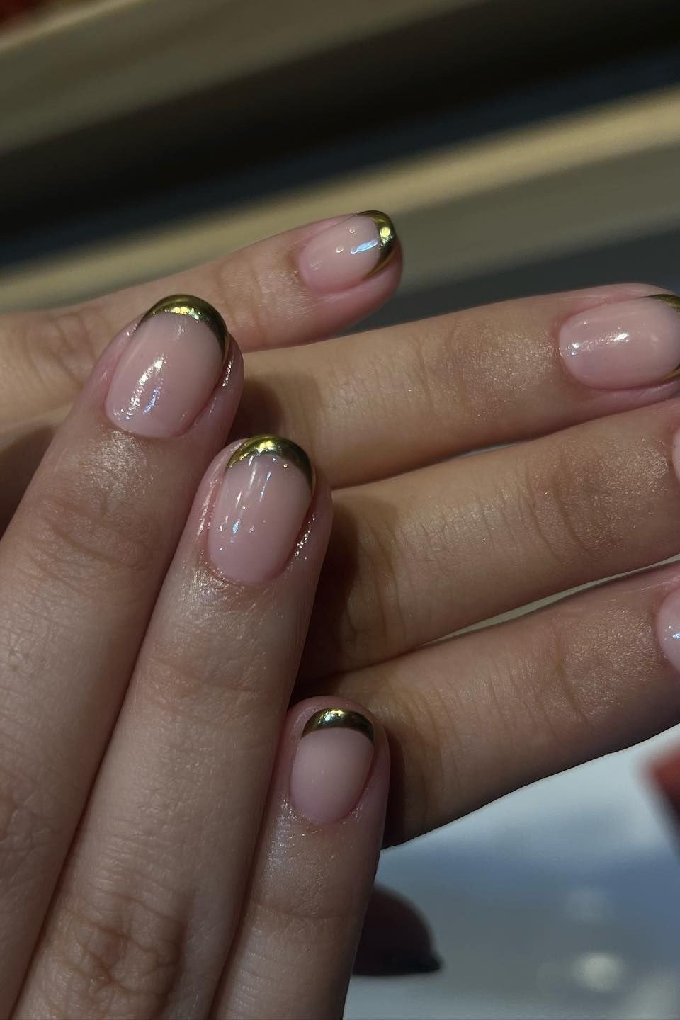 Bold Black Monochrome - micro french manicure with ultra-thin tip line, elegant nail design for women over 50