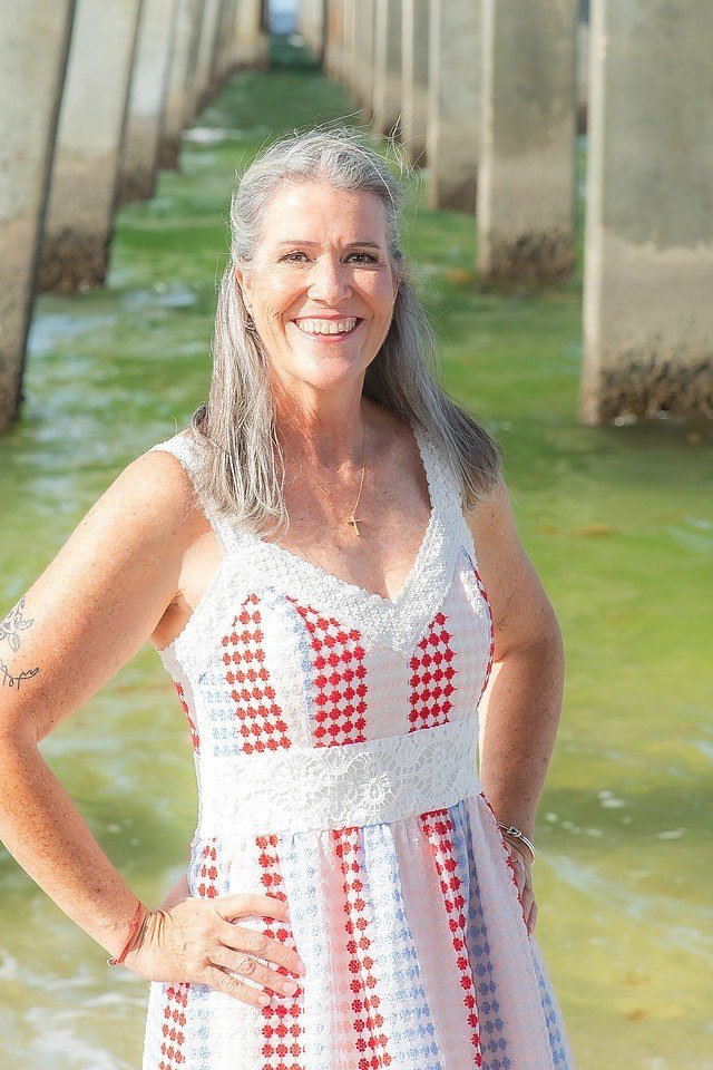 Breezy summer dress for women over 60: rainbow floral beach maxi