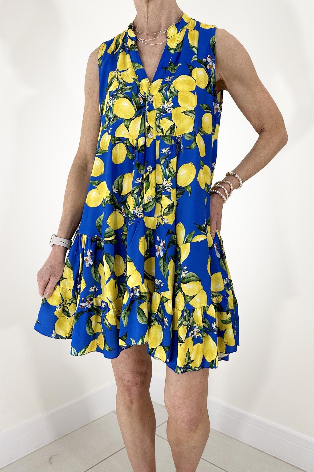 Breezy summer dress for women over 60: lavender chiffon midi