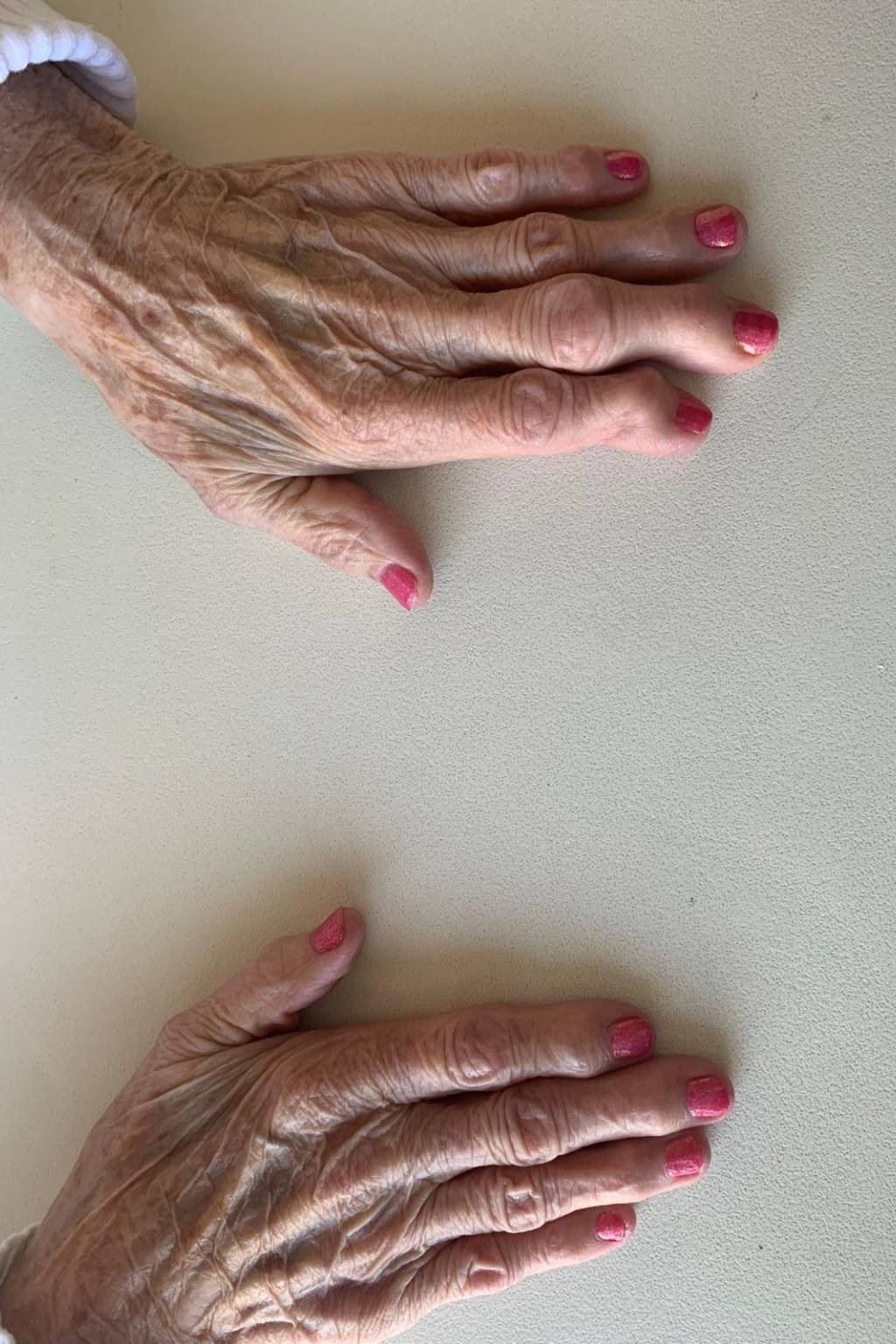 Ballet slipper pink classic - flattering nail design for older women