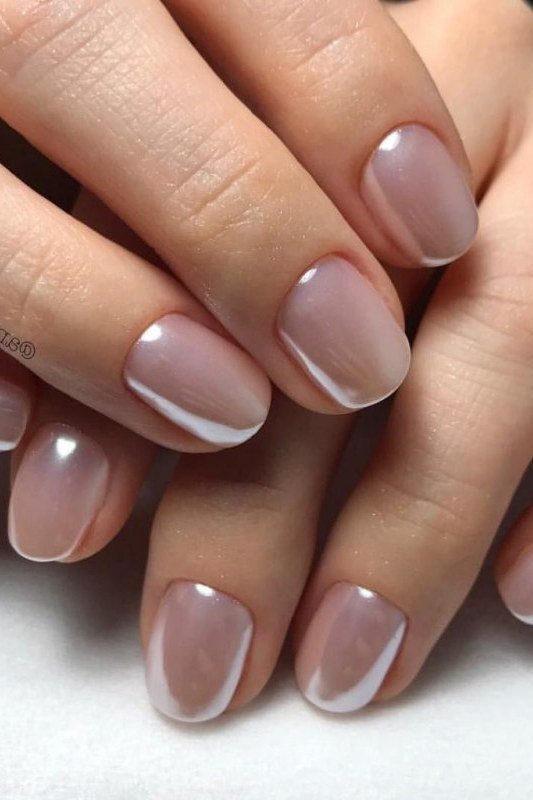 Pink Chrome Nails for women over 70