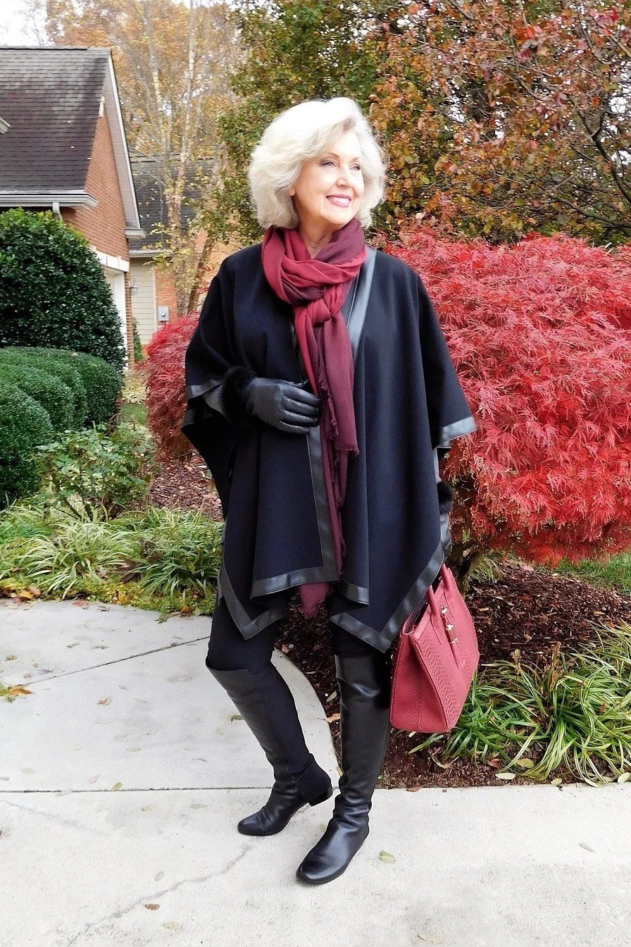 Brown Suede Jacket with a White Tee and Jeans on a woman over 50, fall outfit idea