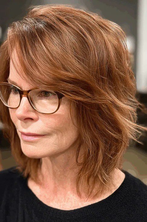 copper layered lob for women over 60