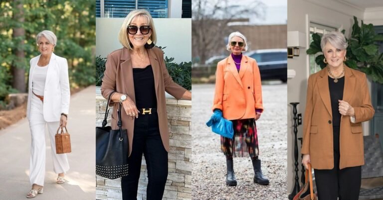 60 Blazer Outfits for Women Over 50