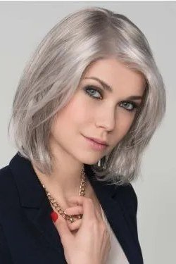 Silver Blunt Bob, Salon-Fresh - blunt bob haircut for women over 60