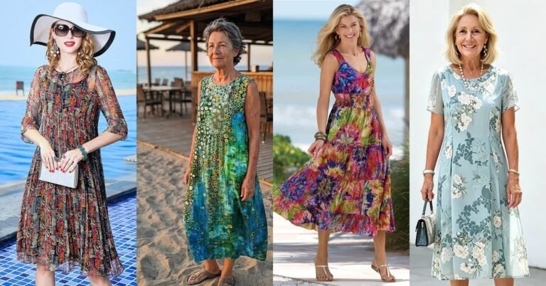 69 Breezy Summer Dresses for Women Over 60