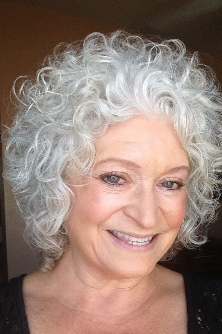 White Bob, Black Top for Women Over 60