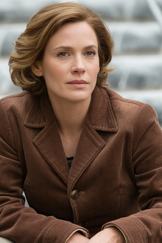 Brown Corduroy Shirt Close-Up - corduroy outfit idea for women over 50