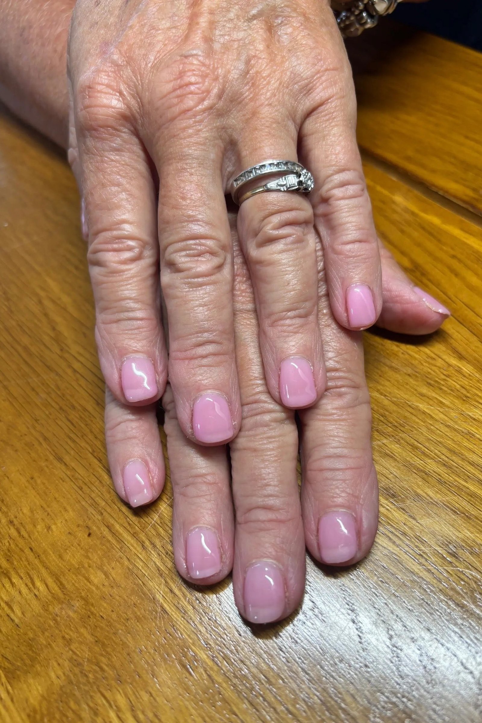 Lilac Pink, Short Round for women over 60