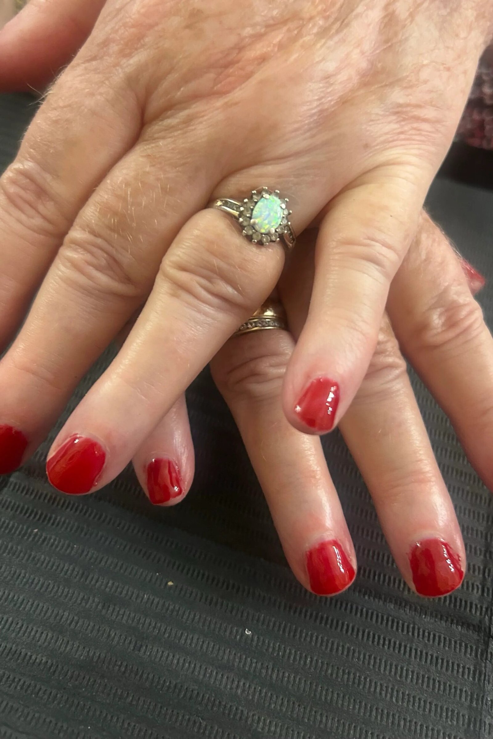 Classic Red, Short Round for women over 60