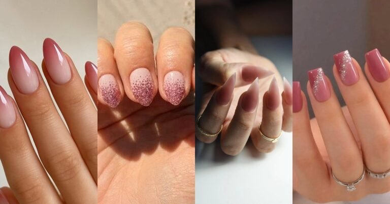 70 Dusty Rose Nail Ideas for Women Over 50