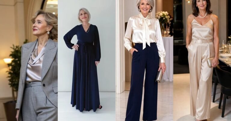 65 Elegant Party Outfits for Women Over 60