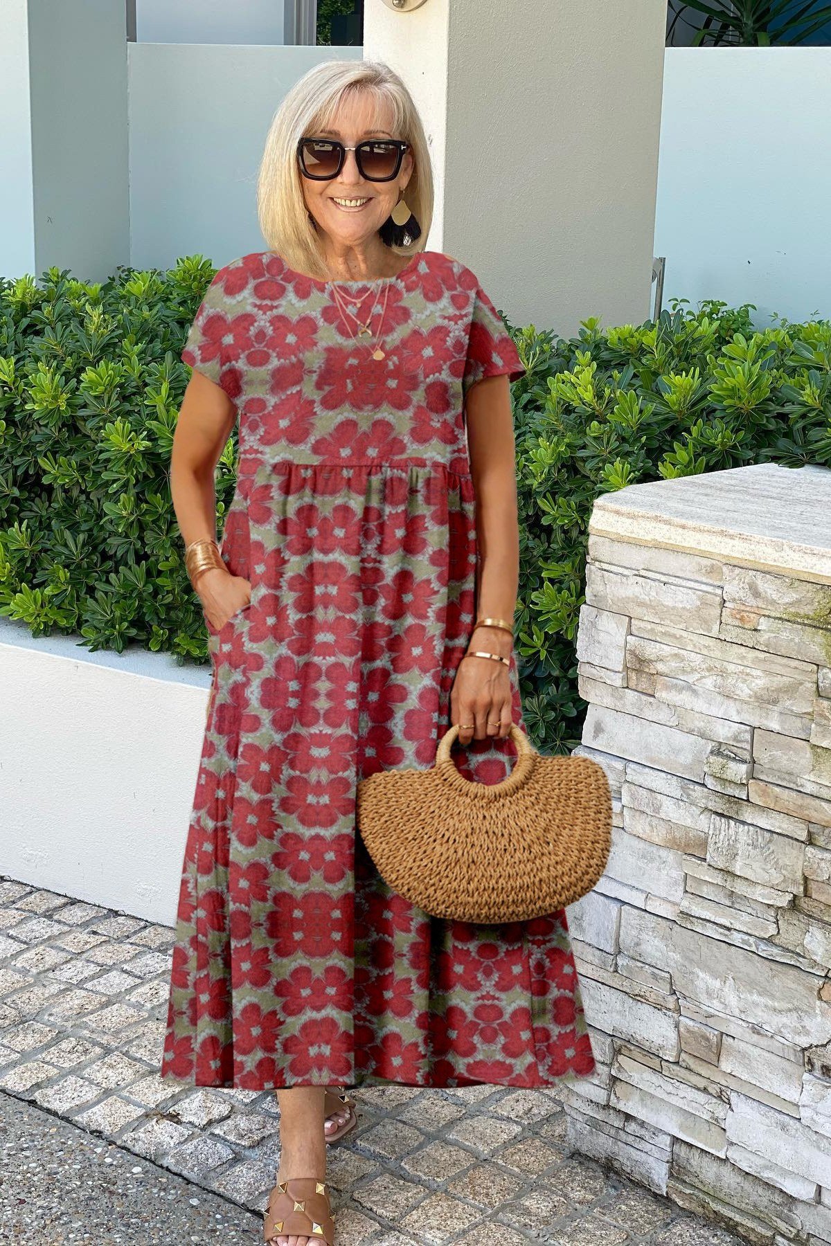Pastel Tailored Dress Suits - elegant summer dress for women over 60