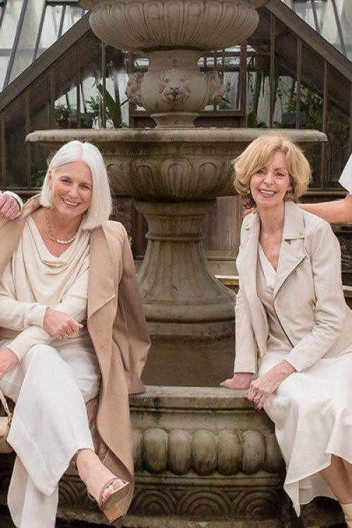 Ivory and White Summer Dresses at the Fountain elegant outfit for women over 70, repeat-worthy style idea 11