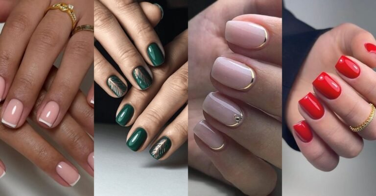 70 Elegant Short Nails for Women Over 50