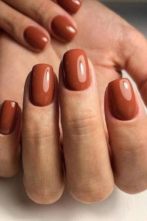 Creamy Caramel, fall nail color for women over 60