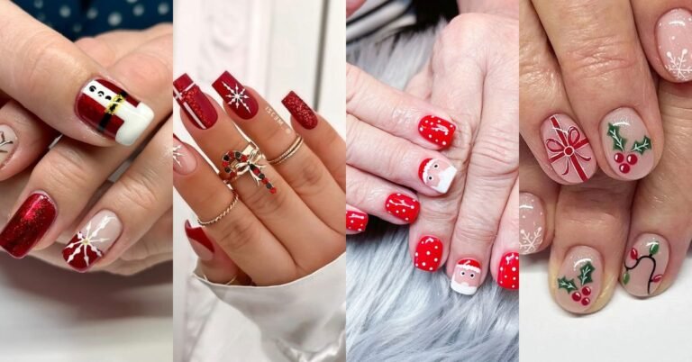 30 Elegant Christmas Nail Designs for Older Women