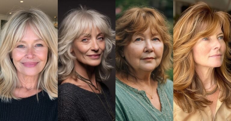 70 Medium Length Hairstyles for Women Over 60 That Look Fresh and Modern