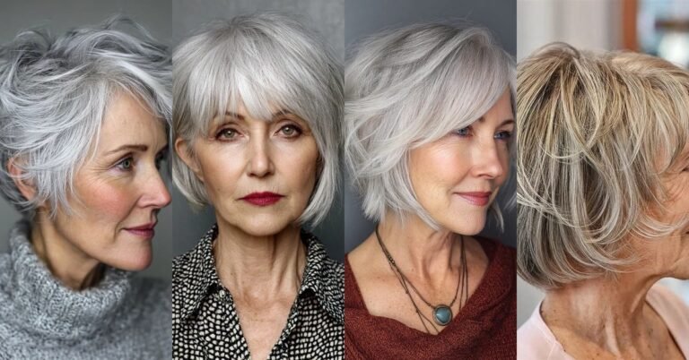 63 Low-Maintenance Choppy Bob Hairstyles for Women Over 60