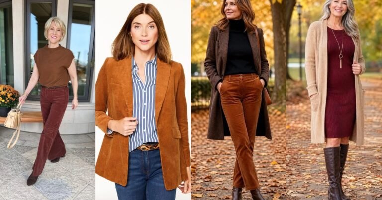 68 Cozy Fall Weekend Outfits for Women Over 50