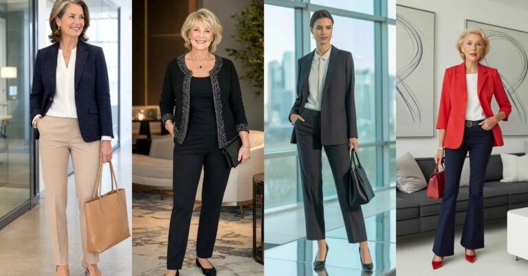 66 Chic Office Outfits for Women Over 50 That Look Polished