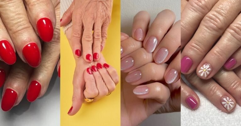 68 Short Nail Designs for Women Over 40