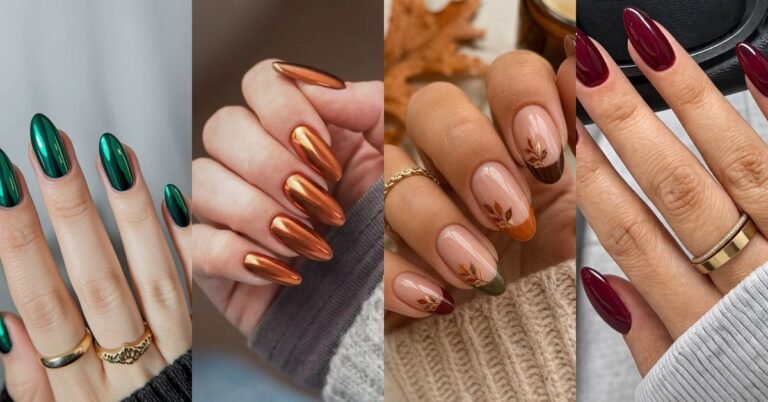 62 Fall Gel Nail Designs for Women Over 50