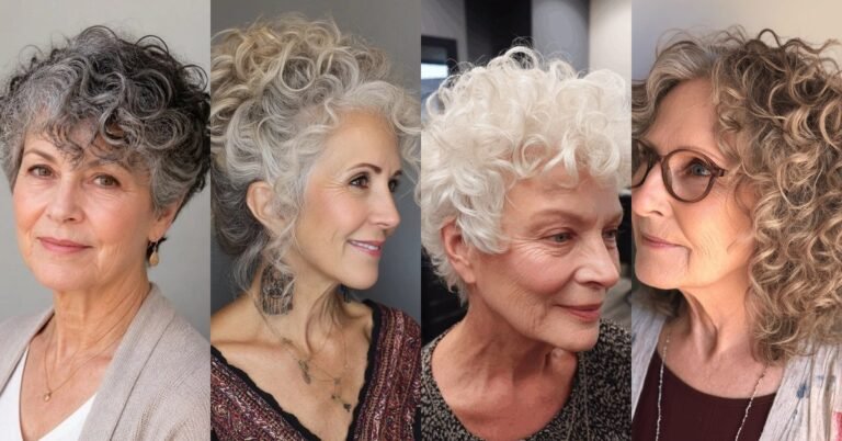 70 Curly Hairstyles for Women Over 50
