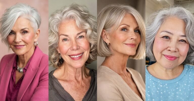 63 Chic Short Haircuts for Women Over 70