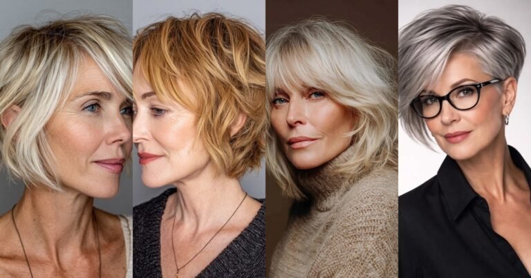 62 Trendy Short Haircuts for Older Women with Fine Hair
