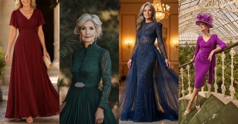 57 Best Wedding Guest Dresses for Women Over 60