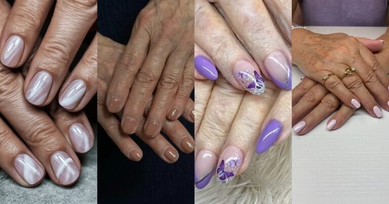 66 Gel Nail Designs for Women Over 60
