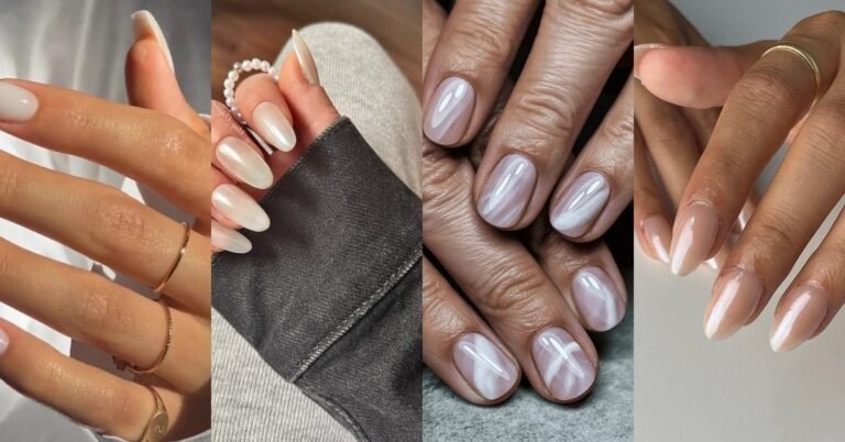 65 Milky White Nail Ideas for Women Over 50