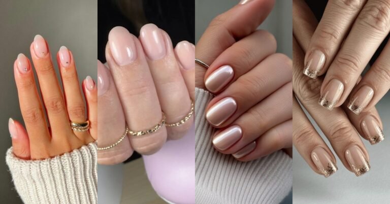 68 Short Nude Nail Ideas for Women Over 50