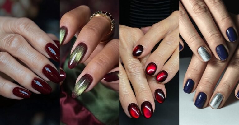 65 Classy Winter Nails for Women Over 60