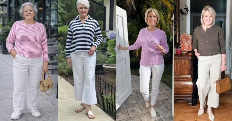 68 everyday casual outfits for women over 50 collage